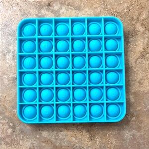 Blue Alphabet Pop It Fidget Toy